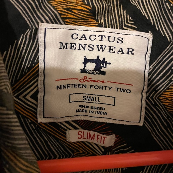 Patterned Button Up Shirt - Picture 2 of 3